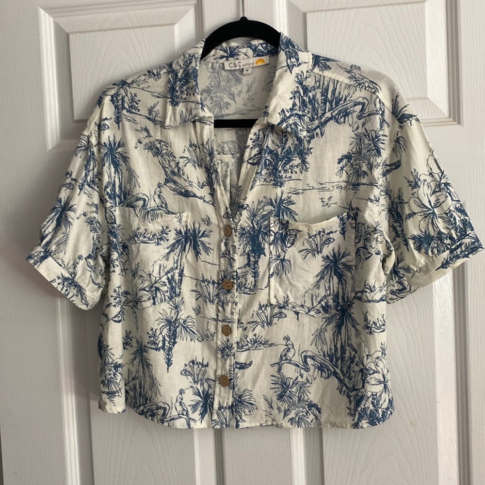 C & C California button down top